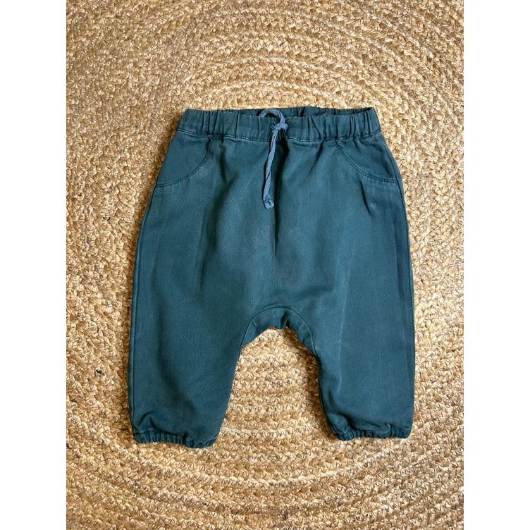Pre-Loved Hose PELLO von Sense Organics | Dunkelpetrol | Grösse: 62/68 0-3M