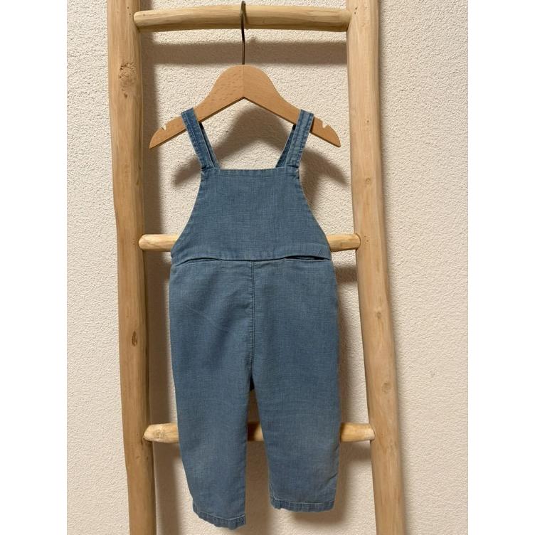 Pre-Loved Latzhose von Play Up | Light Blue Denim | Grösse: 80