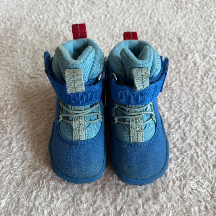 Pre Loved Lauflernschuhe von Affenzahn I Blau/Hellblau I Gr. 21