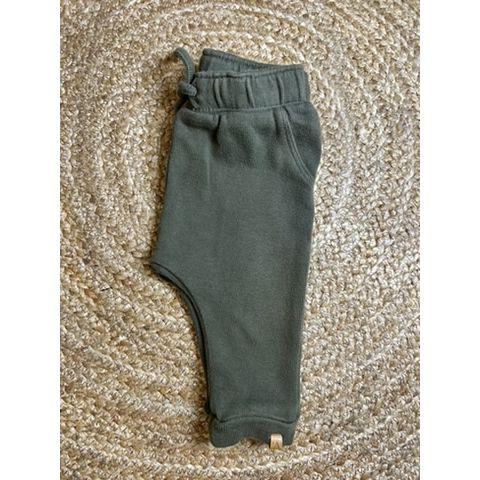 Pre-Loved Loose Pants von Lil’ Atelier | Olivegrün | Grösse: 62