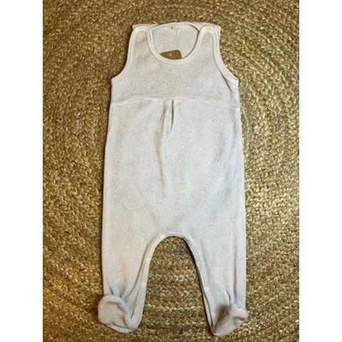 Pre-Loved Nicki-Strampler mit Falte von iobio organic | Hellgrau | Grösse: 50/56