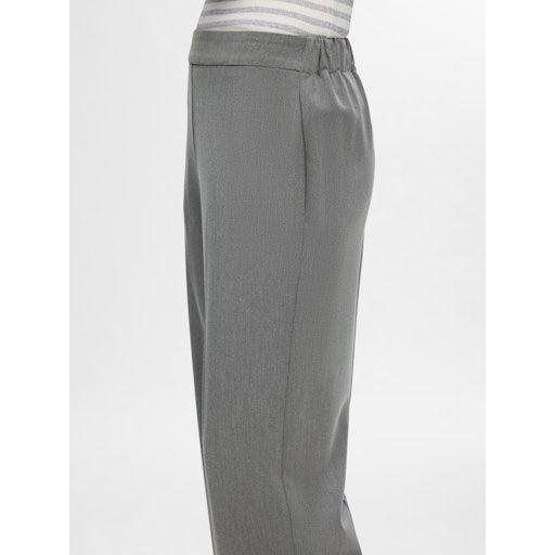 Selected Femme – Anzughose im Loose Fit aus recyceltem Polyester-Mix (Mid Waist) - 2