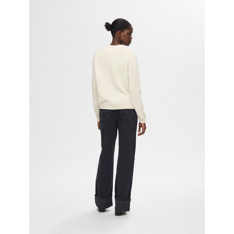 Damen Strickjacke aus 100% Wolle - SELECTED - 2