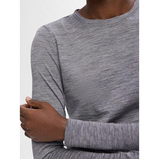 SALE I Damen T Shirt aus 100% Wolle - SELECTED