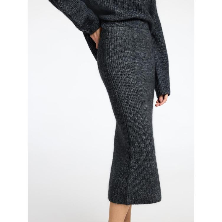 SALE I Damen Strickrock - SELECTED