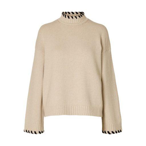 Damen Pullover aus 90% Baumwolle und 10% Wolle - SELECTED