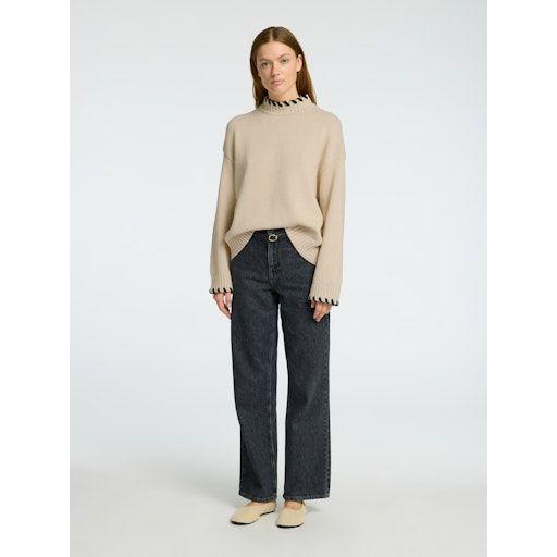 Damen Pullover aus 90% Baumwolle und 10% Wolle - SELECTED - 3