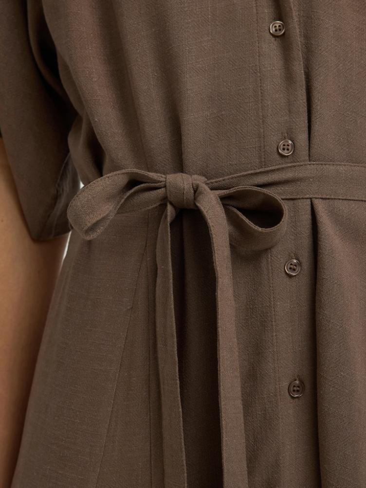 Selected Femme Kleid Viva – Chocolate Chip - 3