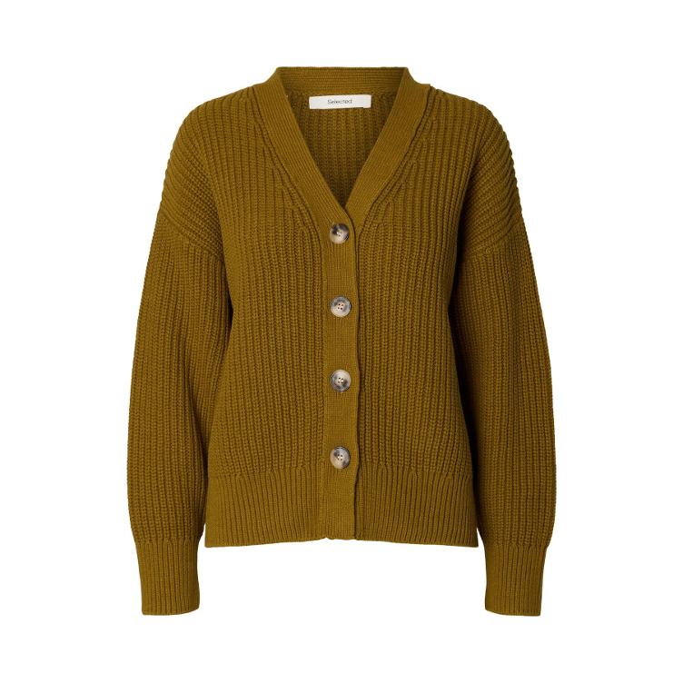 Selected Women Strick Cardigan – Fir Green