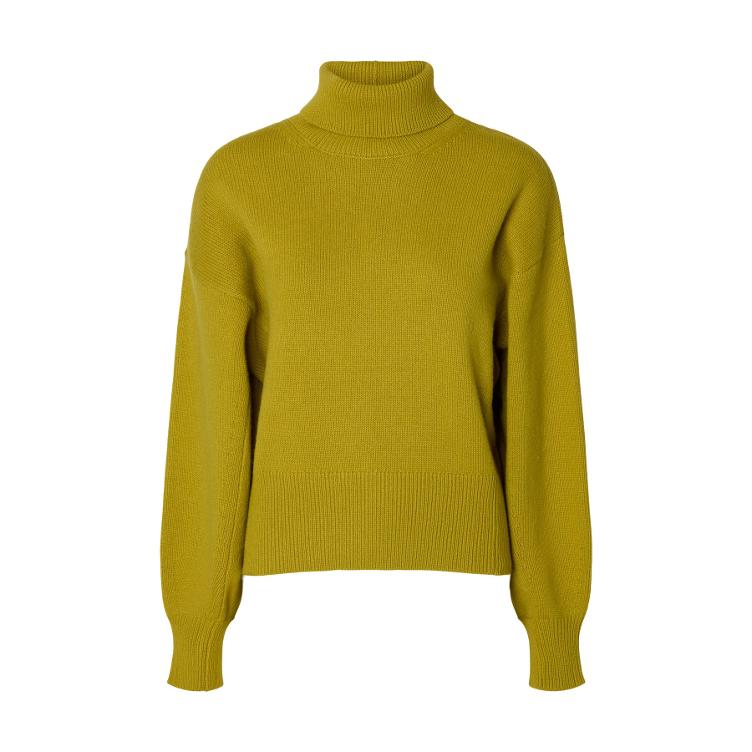 Selected Women Rollkragenpullover – Avocado Oil