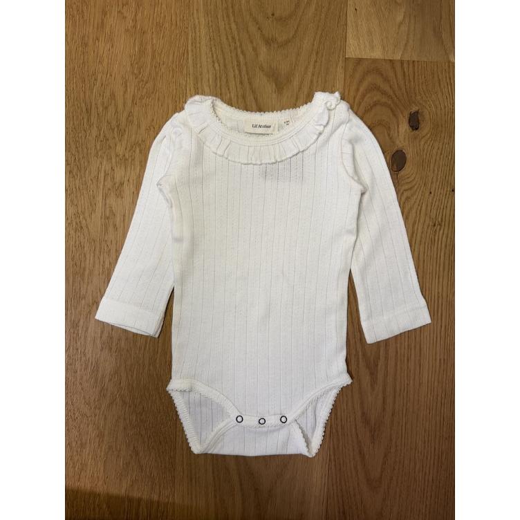Pre-Loved Baby Body von Lil’ Atelier I Weiss I Grösse 74