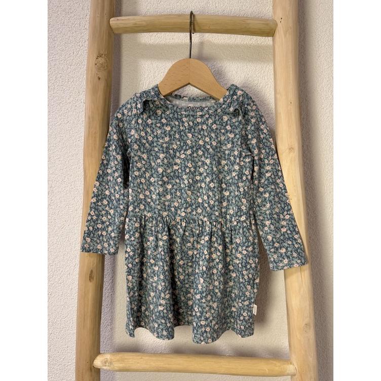 Pre-Loved Kleid von Minymo mit Blumenprint I Grösse 74