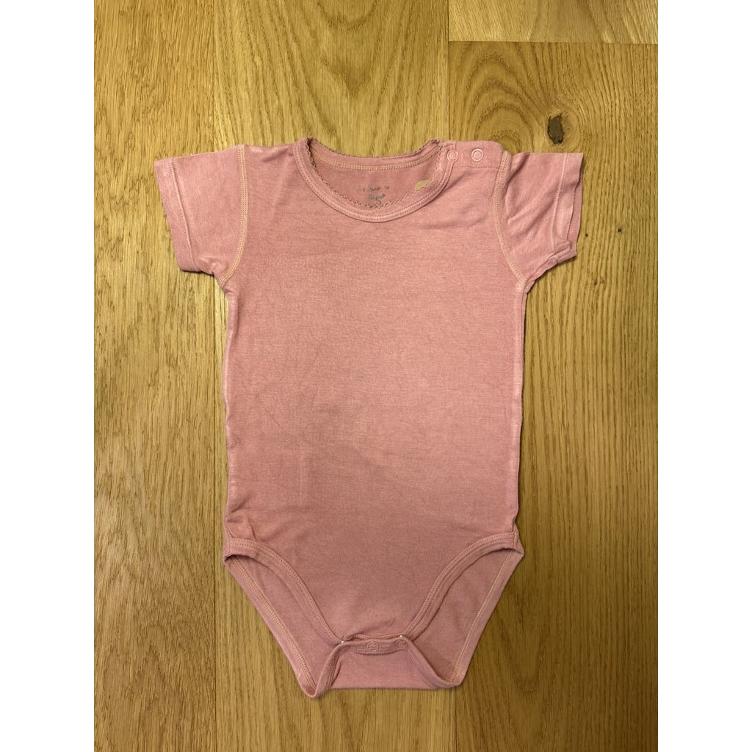 Pre-Loved Kurzarm Body von Hust & Claire I Altrosa (Dusty Pink) I Grösse 74