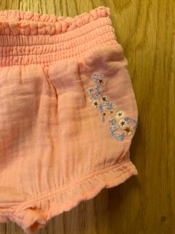 Pre-Loved Musselinhose „Hamdi“ von Hust & Claire I Apricot I Grösse 56 - 1
