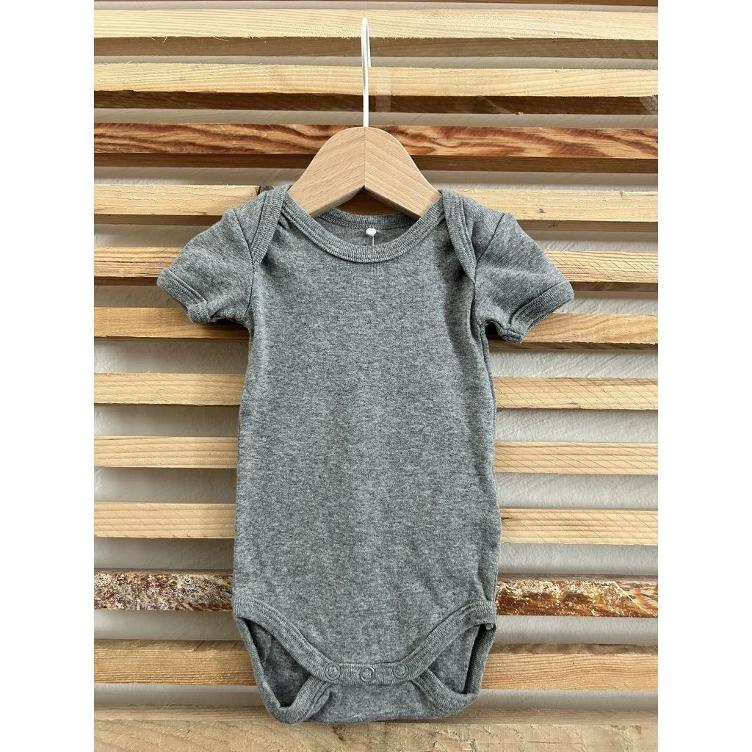 Pre-Loved Body von Name it | Farbe: Grau Melange | Grösse: 56