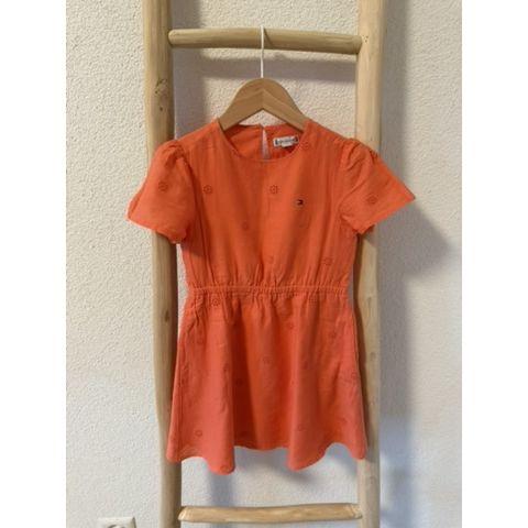 Pre-Loved Kleid von Tommy Hilfiger | Coral | Grösse: 116
