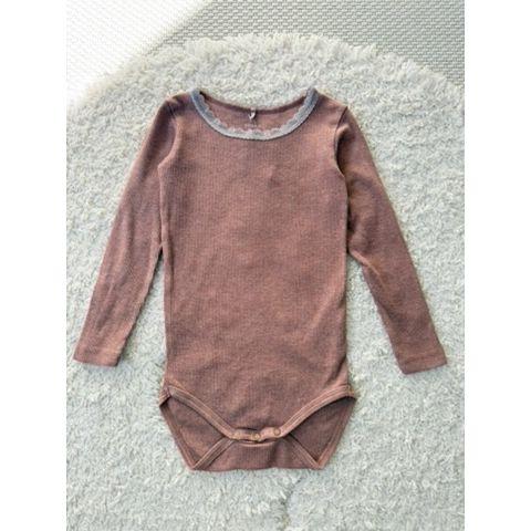 Pre-Loved Body von Name It I Cognac Melange I Grösse 92