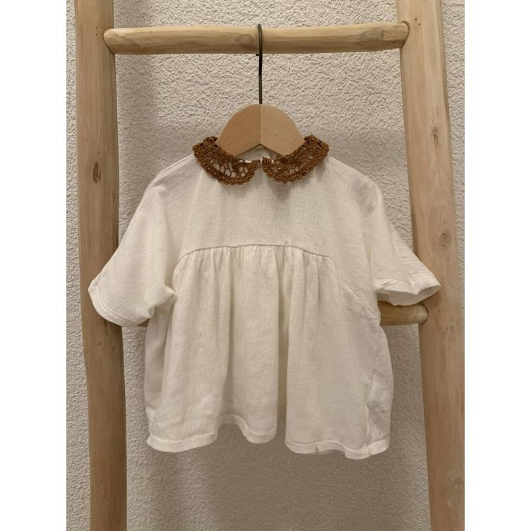 Pre-Loved Bluse von Play Up | Weiss | Grösse: 3Y