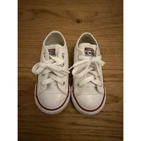 Pre-Loved Converse Sneakers | Weiss Classic | Grösse: 23