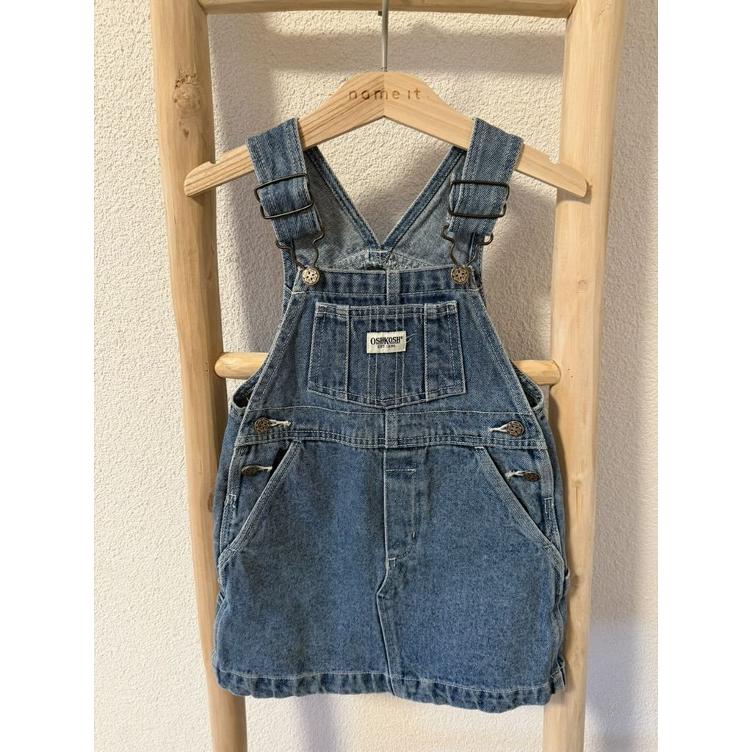 Pre-Loved Jeans Latzkleid von OshKosh | Light Denim | Grösse: 4Y