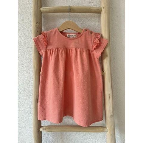 Pre-Loved Kleid von PLAY UP | Orange Apricot | Grösse: 86