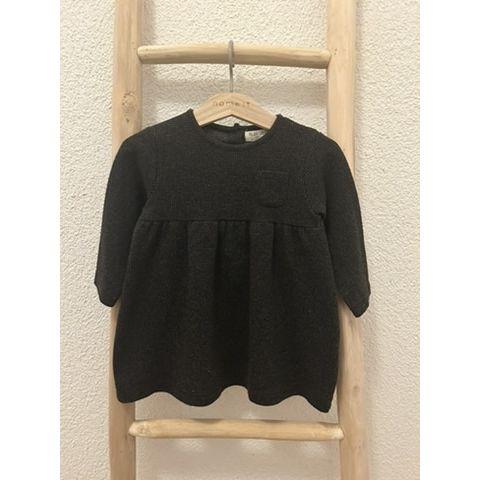 Pre-Loved Kleid von Play Up | Schwarzgrau kariert | Grösse: 24M