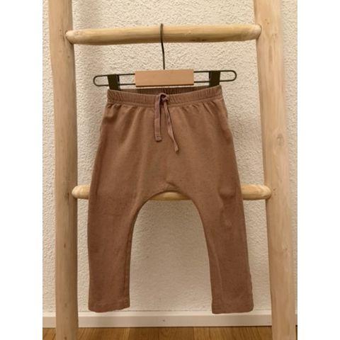 Pre-Loved Loose Pants von MarMar Copenhagen | Mauve mit dezentem Glitzer | Grösse: 2Y