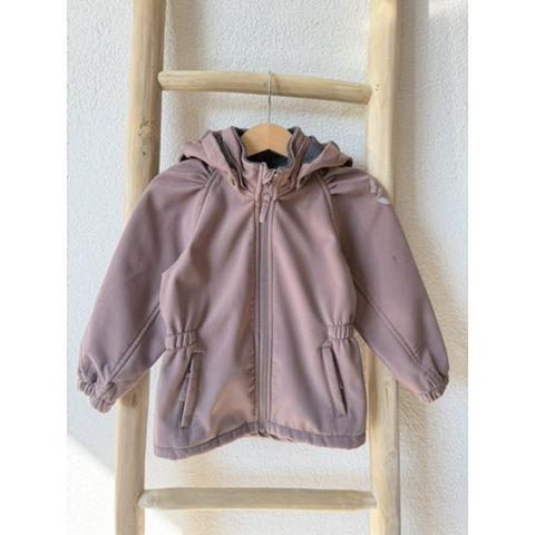 *Pre-Loved Softshelljacke von Mikk-Line I Rosé I Grösse 86