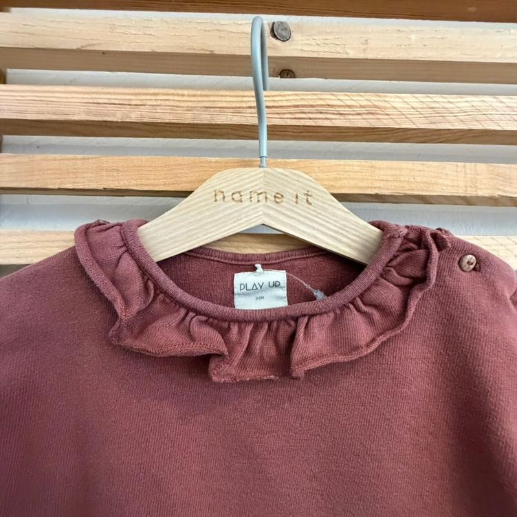 Pre Loved Sweatshirt von PLAY UP I Dusty Rose I Gr. 3Y (fällt kleiner aus)