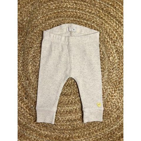 Pre-Loved Leggings von Noppies | Beige Melange | Grösse: 56 (fällt klein aus)