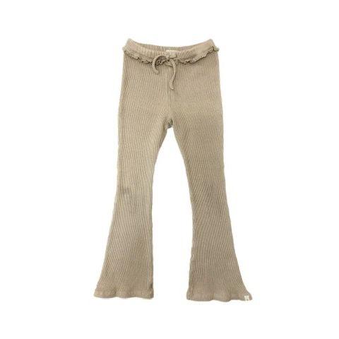 Pre-Loved Flare Leggings | Beige | Grösse: 116