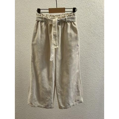 Pre-Loved Cord Culotte von Play Up | Farbe: Off-White | Grösse: 8Y
