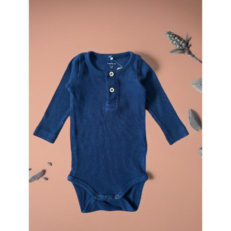 Pre-Loved Body von Name It | Dark Sapphire (Navyblau) | Grösse: 68