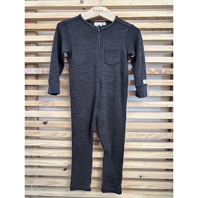 Pre-Loved Einteiler-Pyjama von Name it | Grösse: 80