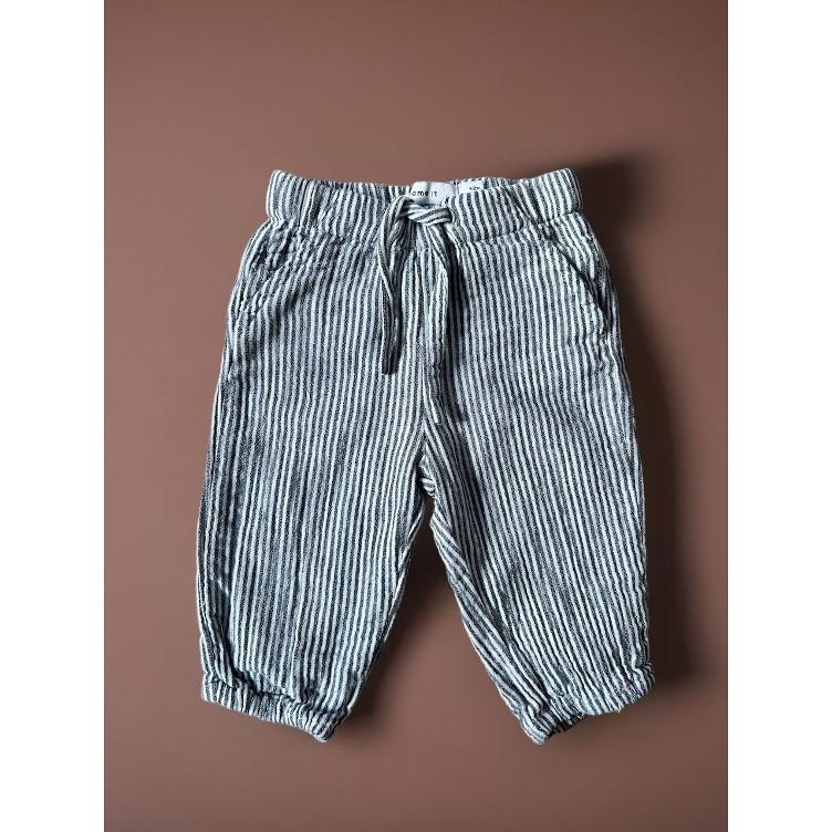 Pre-Loved Hose von Name It | Dark Saphire gestreift | Grösse: 56