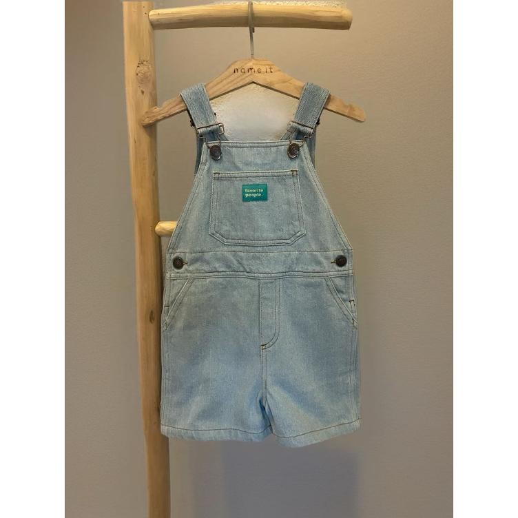 Pre-Loved Jeans-Latzhose von Favorite People | Hellblau | Grösse: 92