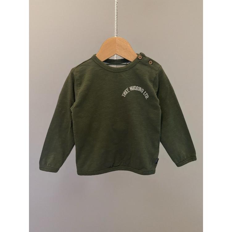 Pre-Loved Langarmshirt von Noppies | Dried Thyme Green | Grösse: 80