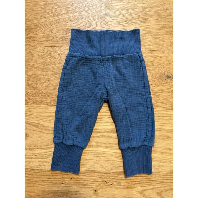 Pre-Loved Jogginghose aus Musselin | Blau | Grösse: 74