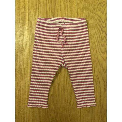 Pre-Loved Leggings von Play Up | Rosa gestreift | Grösse: 6M