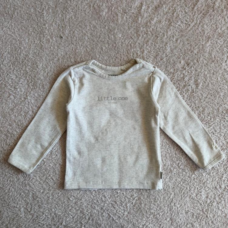 Pre Loved Oberteil von Noppies I Beige Melange I Gr. 74