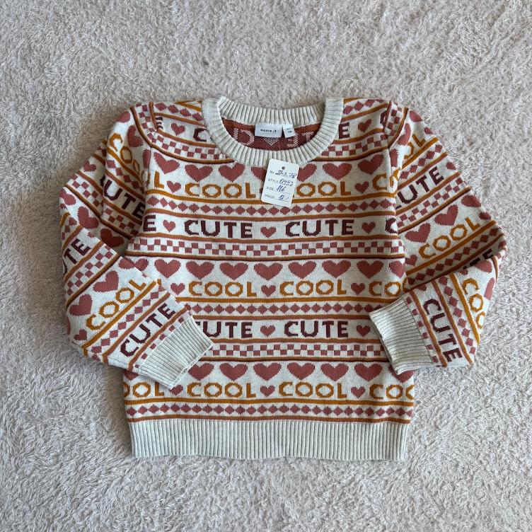 Pre Loved Strickpullover von Name It I Altrosa I Gr. 116