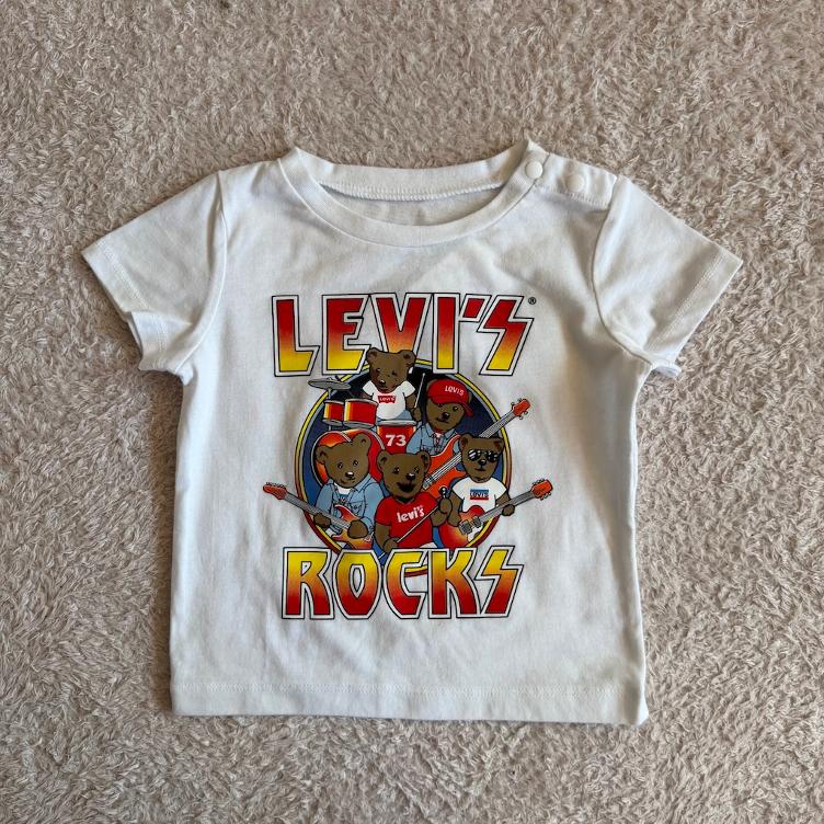 Pre Loved T-Shirt von Levi`s I Weiss I Gr. 74