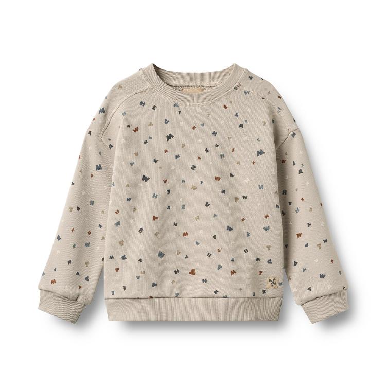 Wheat Sweatshirt Sandro – Grey Moon Letters