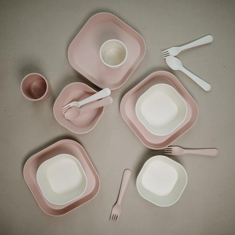 Mushie Fork & Spoon - Ivory - 2