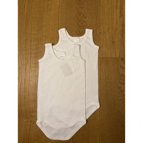 Pre-Loved Body ohne Ärmel (2er-Pack) von Schiesser | Weiss | Grösse: 62