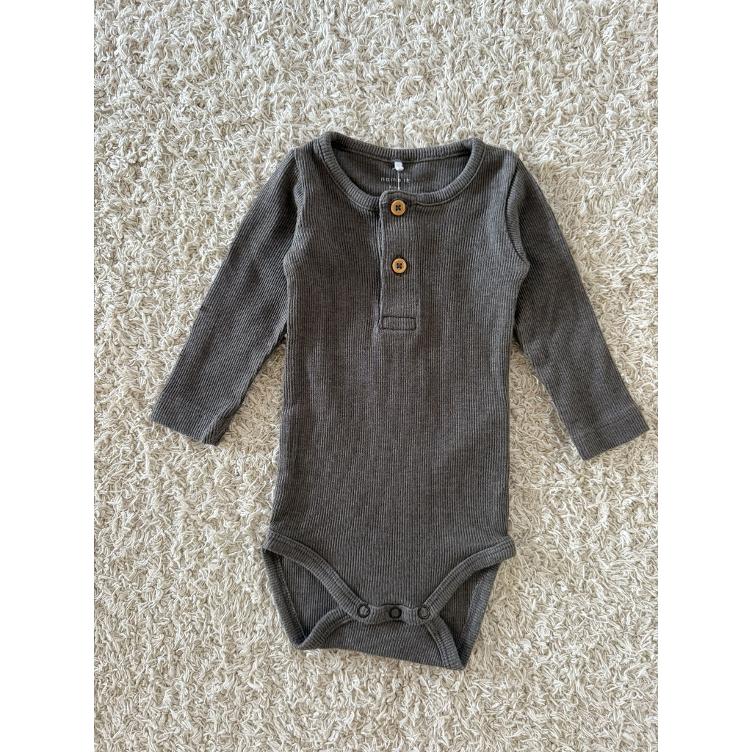 Pre Loved Body von NAME IT I Braun meliert I Gr. 62