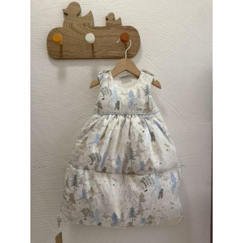Pre Loved Daunenschlafsack von Tavolinchen I Waldtiere I Gr. 60CM