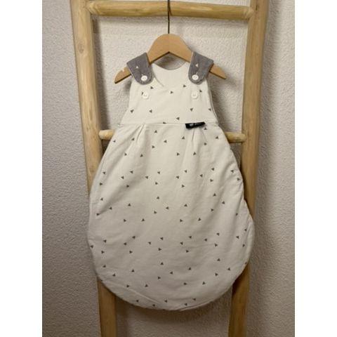 Pre-Loved Ganzjahresschlafsack 2.5 TOG von Alvi | Grau-Weiss | Grösse: 56/62