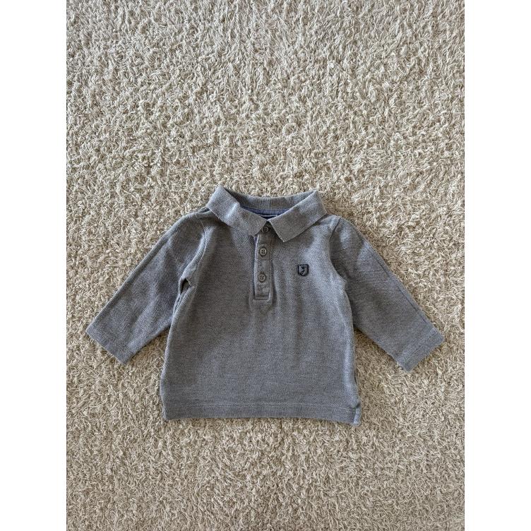 Pre Loved Polo-Shirt von Jacadi Paris I Grau I Gr. 74