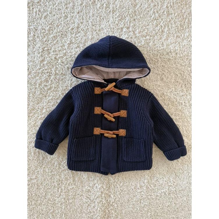 Pre Loved Strickjacke mit Fleecefutter von Jacadi Paris I Gr. 74